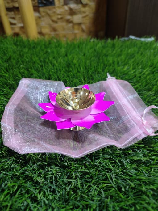 Flower Colour diya 5 pieces